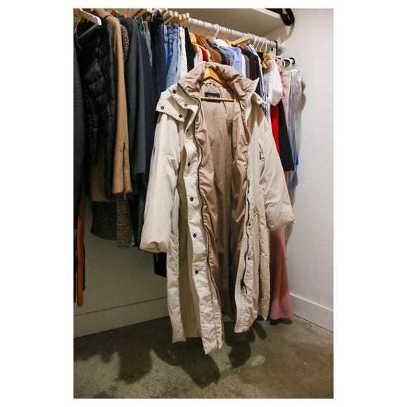 Everlane Duvet Puffer - Cream Puffer Jacket - Picture 3 of 16